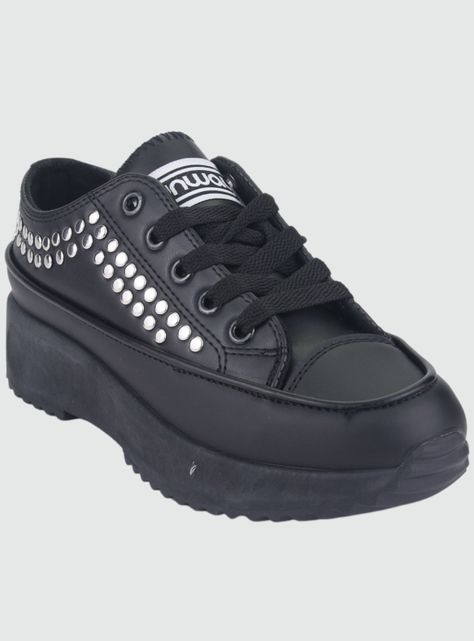Zapatilla Funway Mujer Biggerl-4 Negro Urbano-2