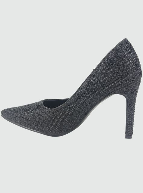 Zapato Chalada Mujer Cristal-3 Negro Casual-1