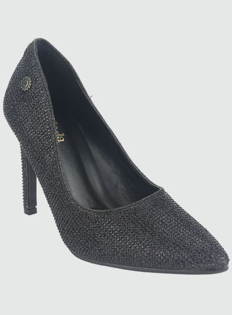 Zapato Chalada Mujer Cristal-3 Negro Casual-2