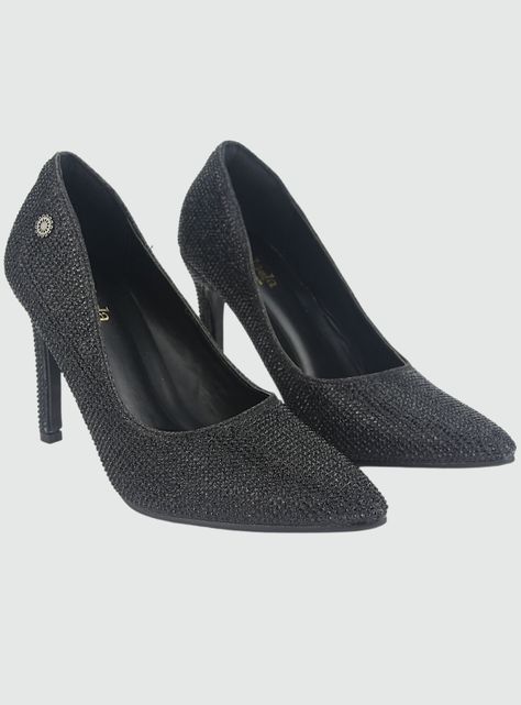 Zapato Chalada Mujer Cristal-3 Negro Casual-4