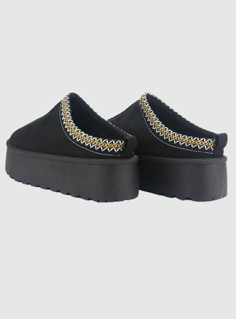 Pantufla Chalada Mujer Pinguih-3 Negro Comfort-5