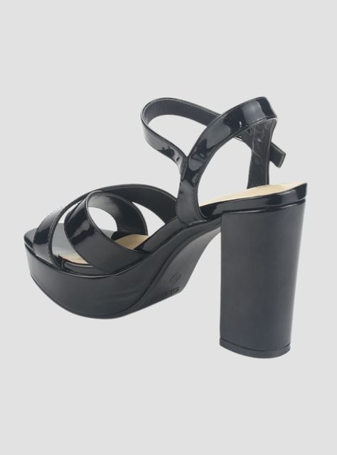 Sandalia Chalada Mujer Vina-1 Negro Fiesta-3