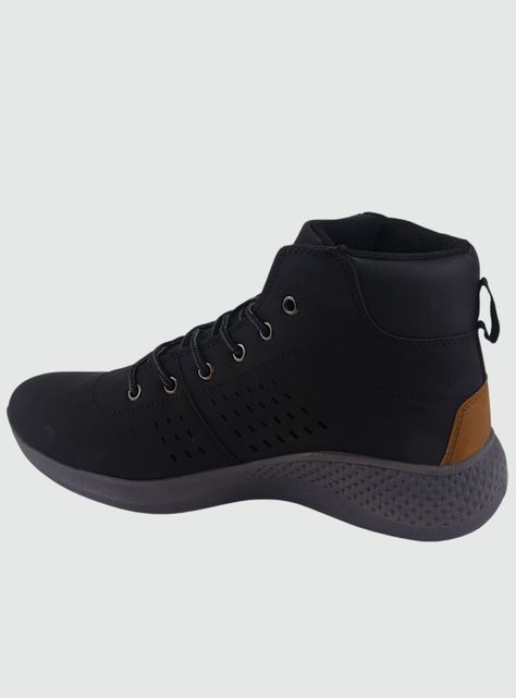 Botin Funway Mujer Iguana-1 Negro Casual-1
