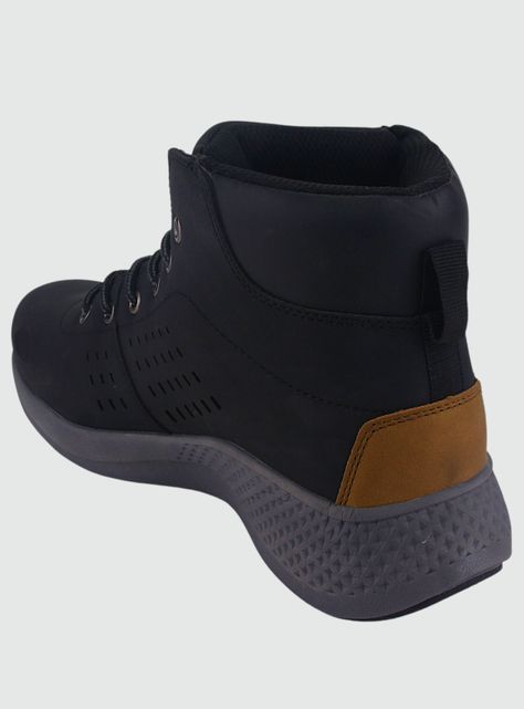 Botin Funway Mujer Iguana-1 Negro Casual-3
