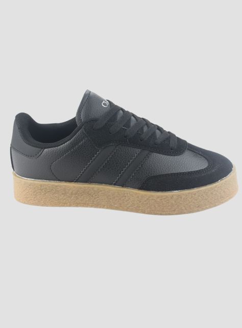 Zapatilla Chalada Mujer Caju-1 Negro Urbano-0