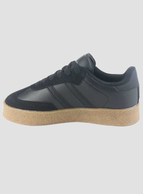 Zapatilla Chalada Mujer Caju-1 Negro Urbano-1