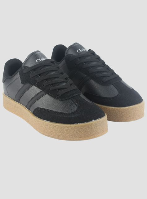 Zapatilla Chalada Mujer Caju-1 Negro Urbano-4