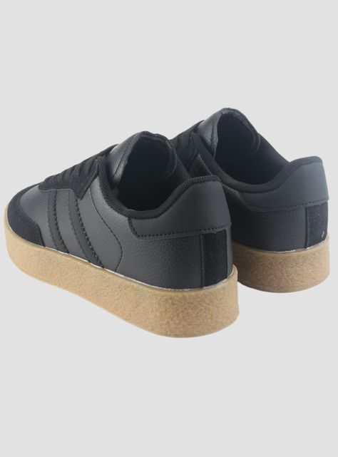 Zapatilla Chalada Mujer Caju-1 Negro Urbano-5