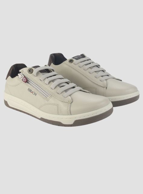 Zapatilla Ferracini Hombre 8052 Vox Blanco Urbano-4