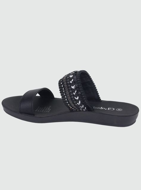 Sandalia Chalada Mujer Quanta-2 Negro Moda-1