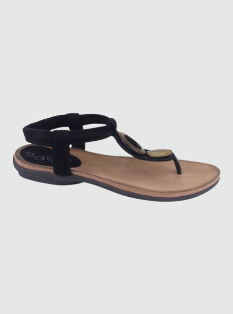 Sandalia Chalada Mujer Anatomic70 Negro Moda-0