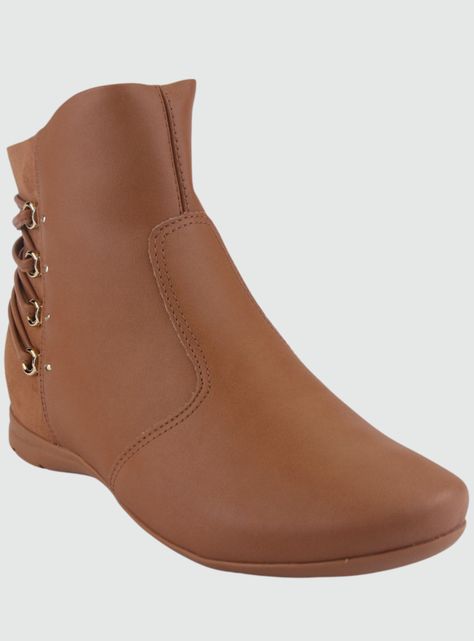 Botin Comfortflex Mujer 2291303 Café Casual-2