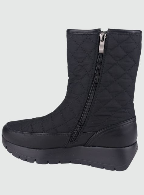 Botin Dorette Mujer Wonder-5 Negro Casual-1