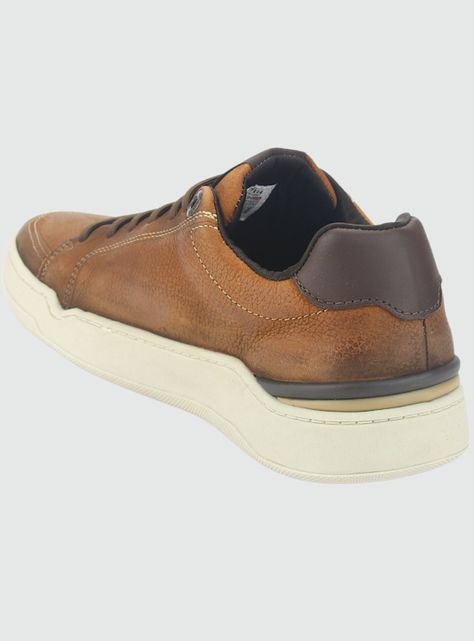 Zapatilla Ferracini Hombre 8787 Café Casual-3
