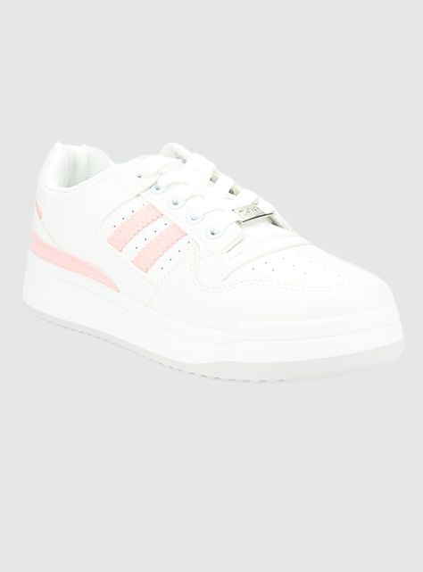 Zapatilla Chalada Mujer Juve-1 Blanco Rosado Urbano-2