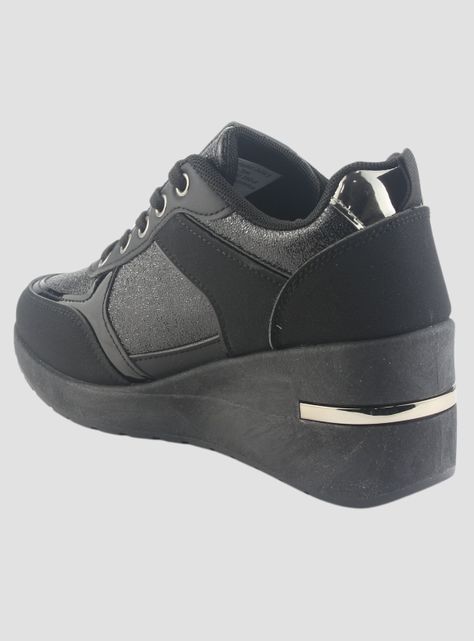 Zapatilla Chalada Mujer Bolki-2 Negro Urbano-3