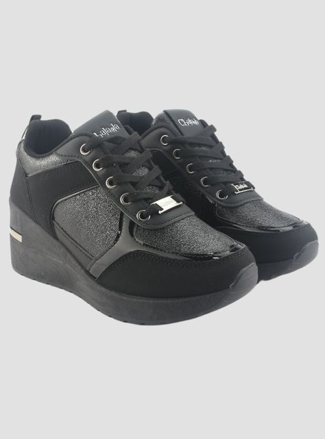 Zapatilla Chalada Mujer Bolki-2 Negro Urbano-4
