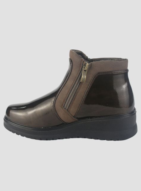 Botin Chalada Mujer Rayo-3 Café Casual-1