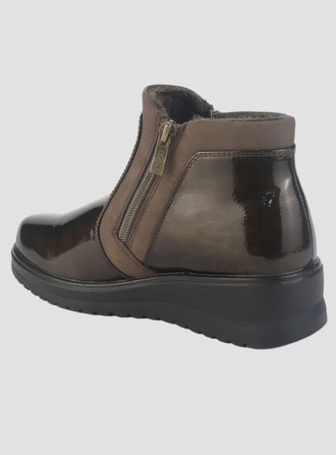 Botin Chalada Mujer Rayo-3 Café Casual-3