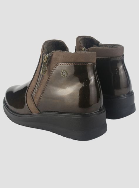 Botin Chalada Mujer Rayo-3 Café Casual-5