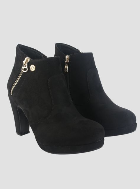 Botin Chalada Mujer Bambina-3 Negro Moda-4