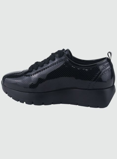 Zapatilla Chalada Mujer Wonder-2 Negro Urbano-1