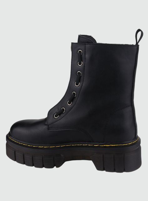 Botin Chalada Mujer PoolNew-1 Negro Moda-1