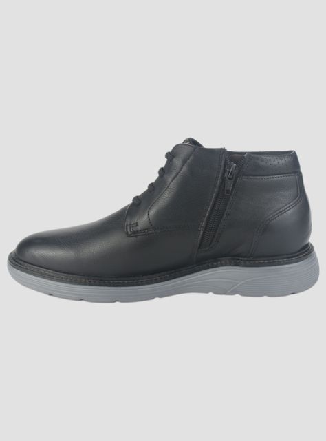 Botin Ferracini Hombre 4567 Full Negro Casual-1