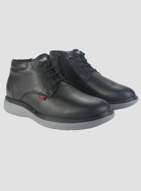 Botin Ferracini Hombre 4567 Full Negro Casual-4
