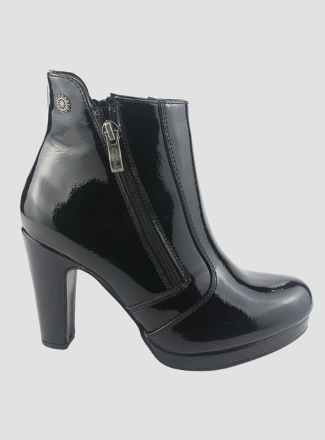 Botin Chalada Mujer Bambina-26 Negro Casual-0