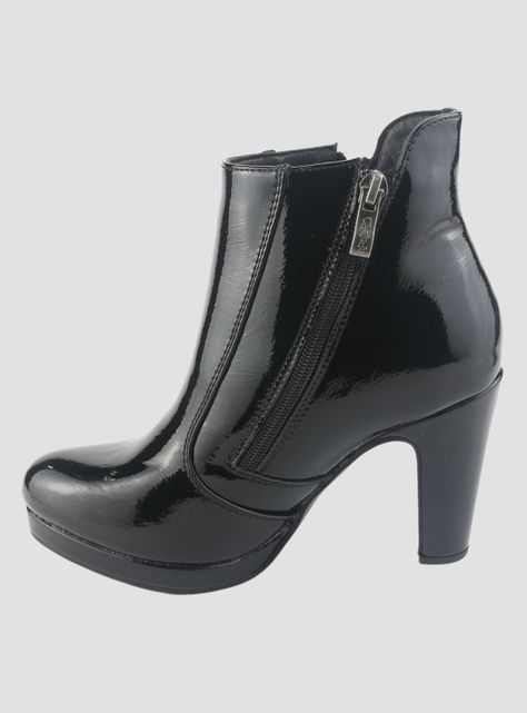 Botin Chalada Mujer Bambina-26 Negro Casual-1