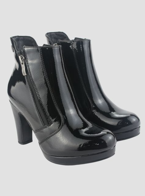 Botin Chalada Mujer Bambina-26 Negro Casual-4