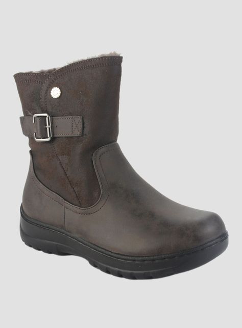 Botin Chalada Mujer Qual-7 Café Casual-2