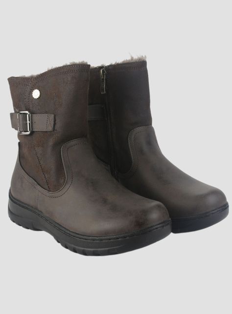 Botin Chalada Mujer Qual-7 Café Casual-4