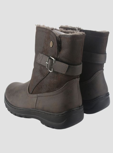 Botin Chalada Mujer Qual-7 Café Casual-5