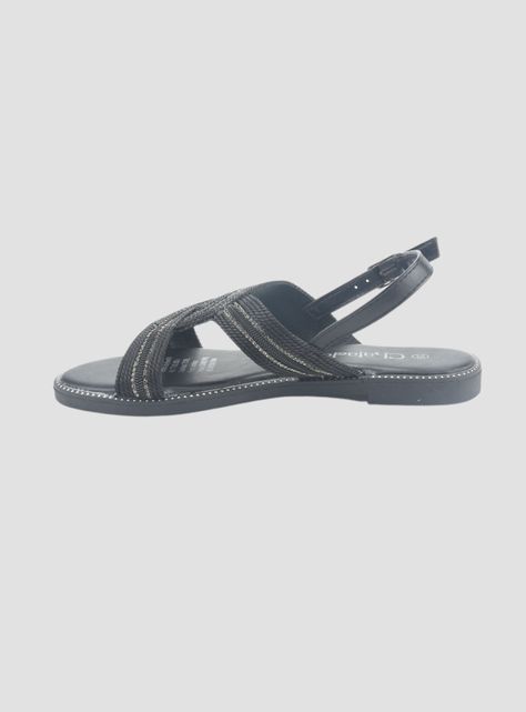 Sandalia Chalada Mujer Alki-10 Negro Casual-1