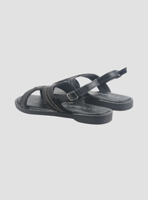 Sandalia Chalada Mujer Alki-10 Negro Casual-5