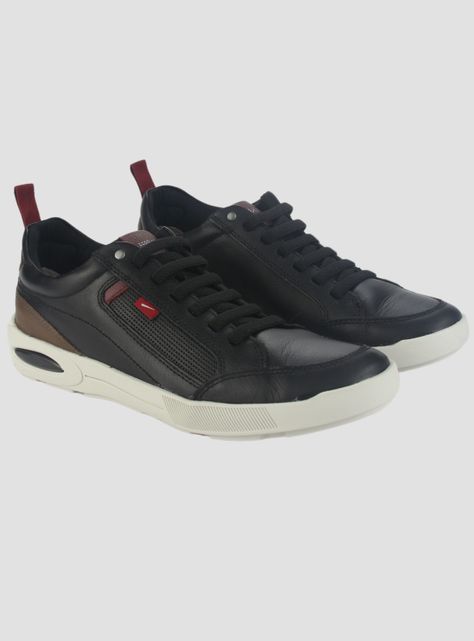 Zapatilla Ferracini Hombre 2271 Pulse Negro Urbano-4