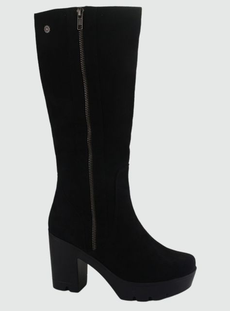 Bota Chalada Mujer 1-SURA-1 Negro Casual-0