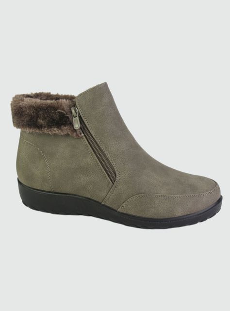 Botin Chalada Mujer Puba-1 Taupe Casual-0