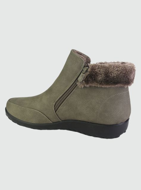 Botin Chalada Mujer Puba-1 Taupe Casual-1