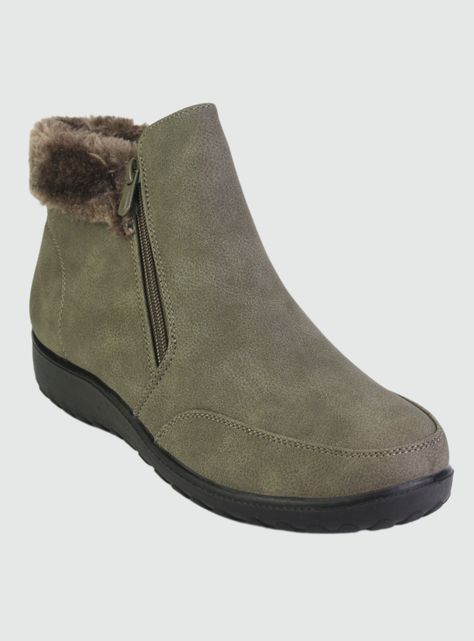 Botin Chalada Mujer Puba-1 Taupe Casual-2