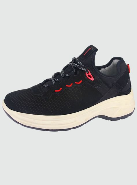 Zapatilla Ferracini Hombre 9087 Negro Urbano-0