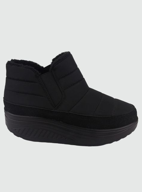 Botin Funway Mujer Tija-36 Negro Casual-0