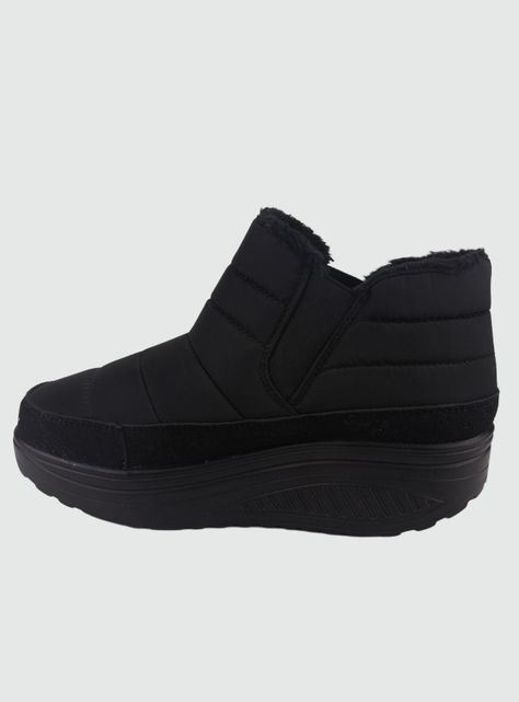 Botin Funway Mujer Tija-36 Negro Casual-1