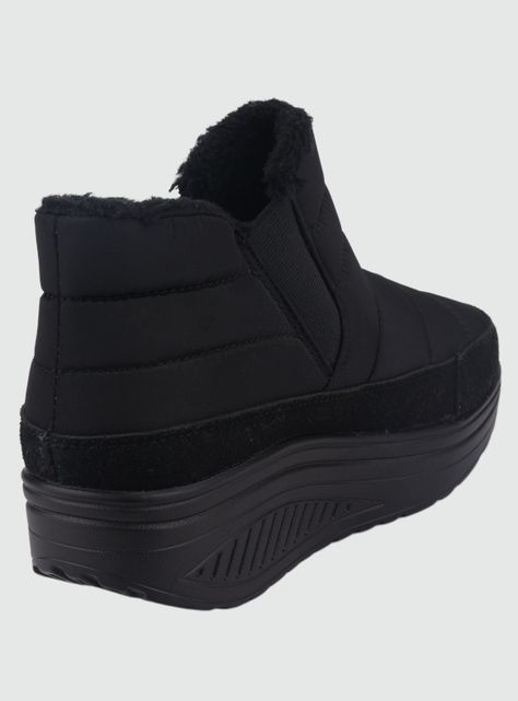 Botin Funway Mujer Tija-36 Negro Casual-2