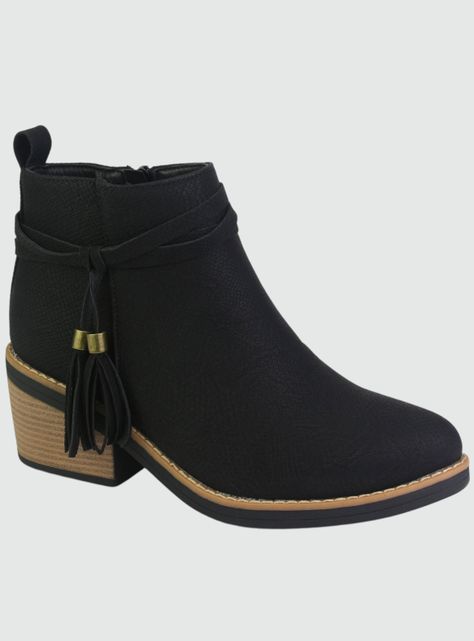Botin Chalada Mujer Camp-38 Negro Casual-0