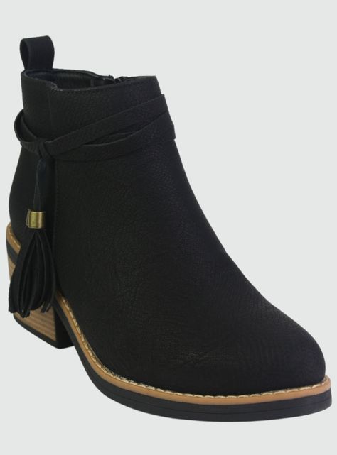 Botin Chalada Mujer Camp-38 Negro Casual-2