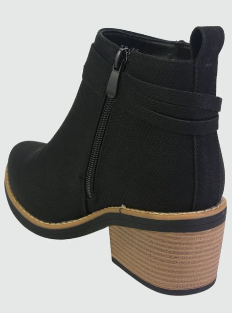 Botin Chalada Mujer Camp-38 Negro Casual-3