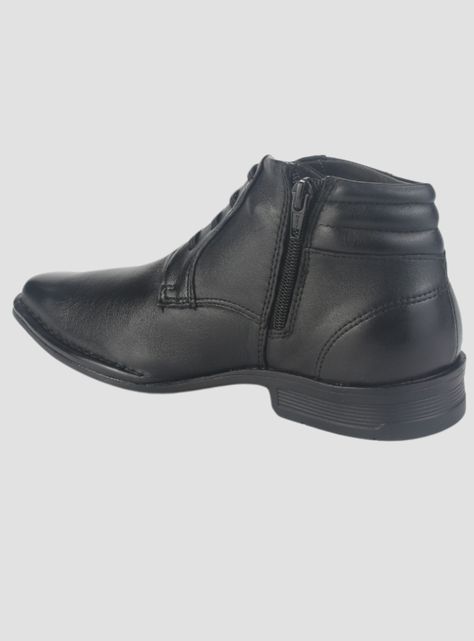 Botin Ferracini Hombre 3942 Bentley Negro Casual-3